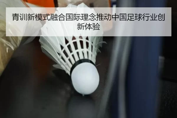 青训新模式融合国际理念推动中国足球行业创新体验
